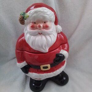Santa Cookie Jar